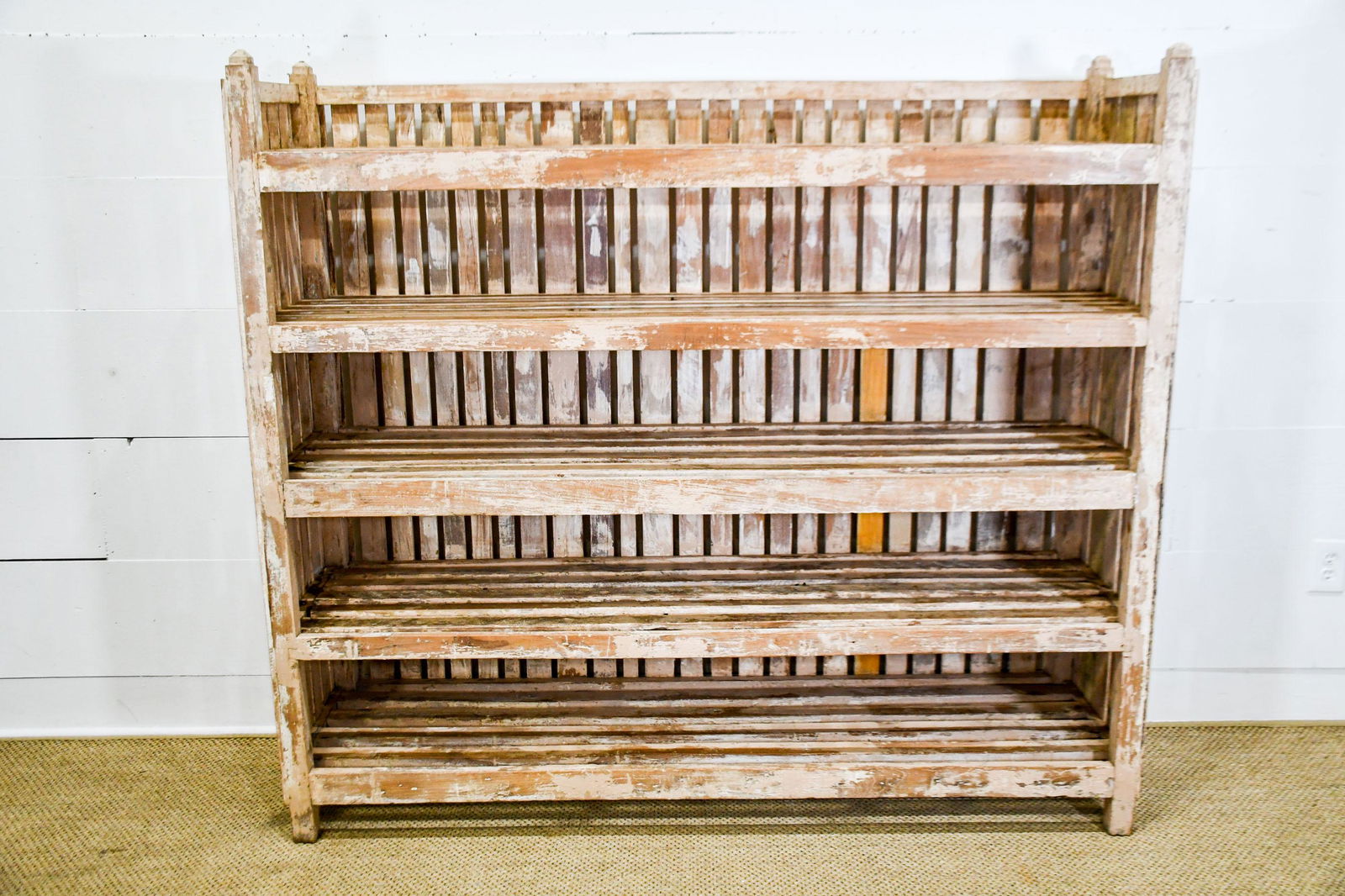 Painted Wooden Display Rack 60"H,   67"  x   18 1/2" (1 of 4)