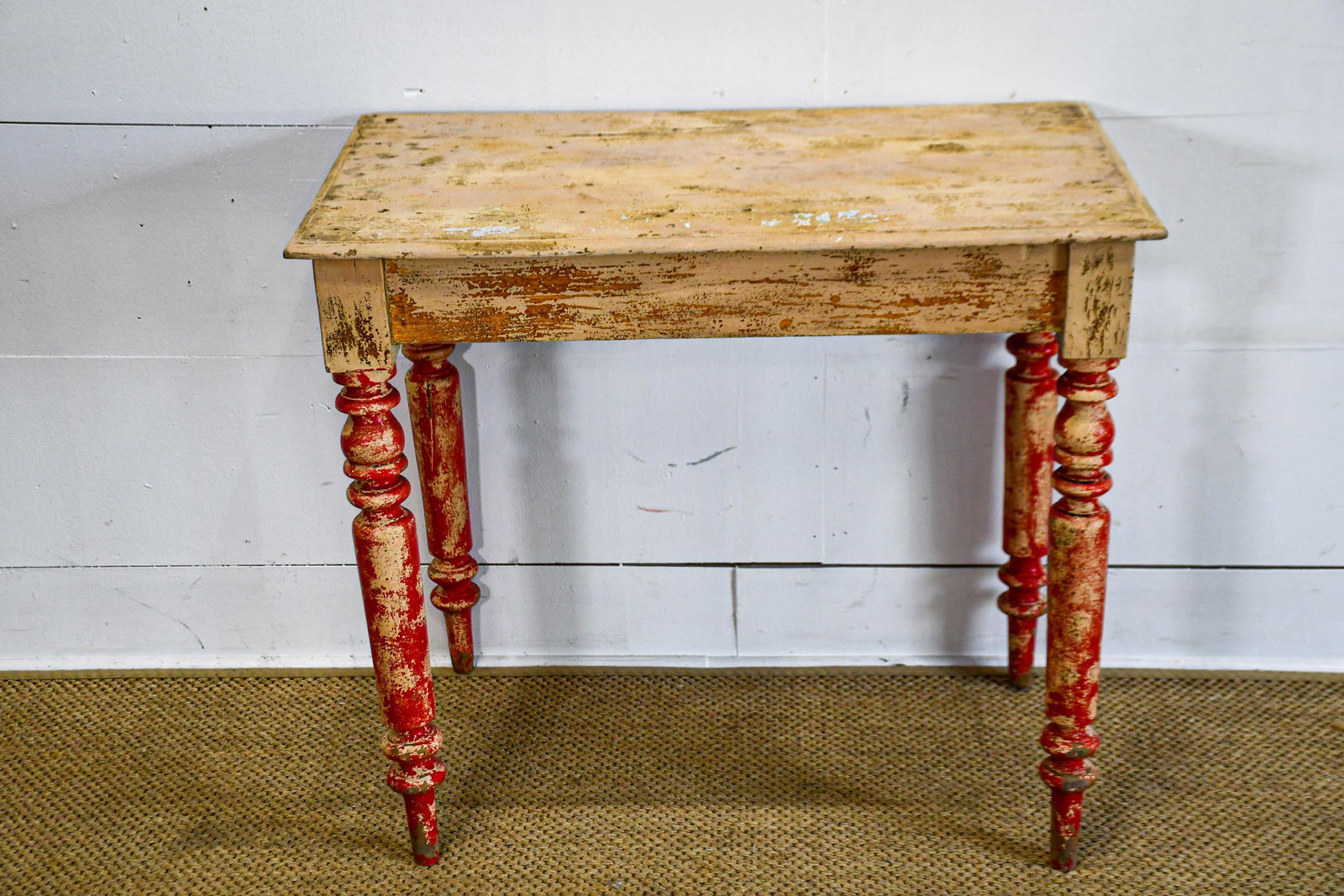Painted Work Table: Painted Work Table