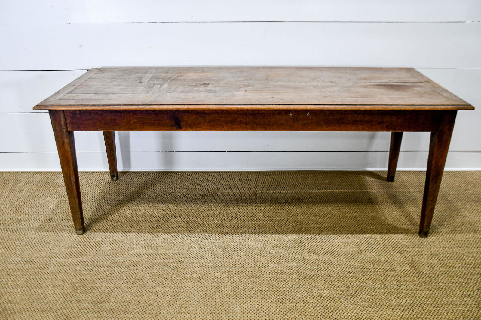 Country French Work Table 29 1/2"H,   78 1/2"  x   31" (1 of 5)