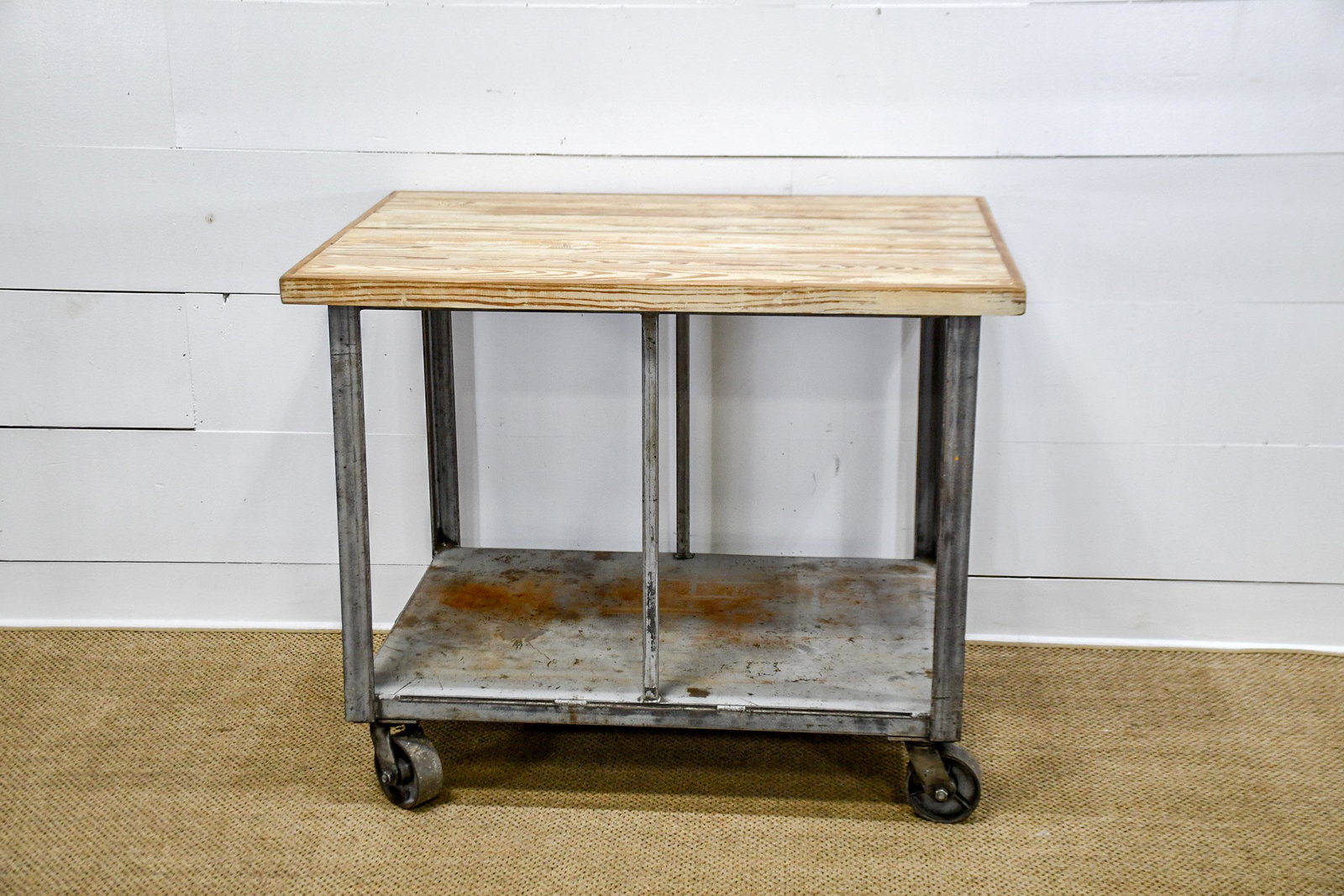 Industrial Work Cart 37"H, 45 1/2" x 34": Industrial Work Cart 37"H, 45 1/2" x 34"