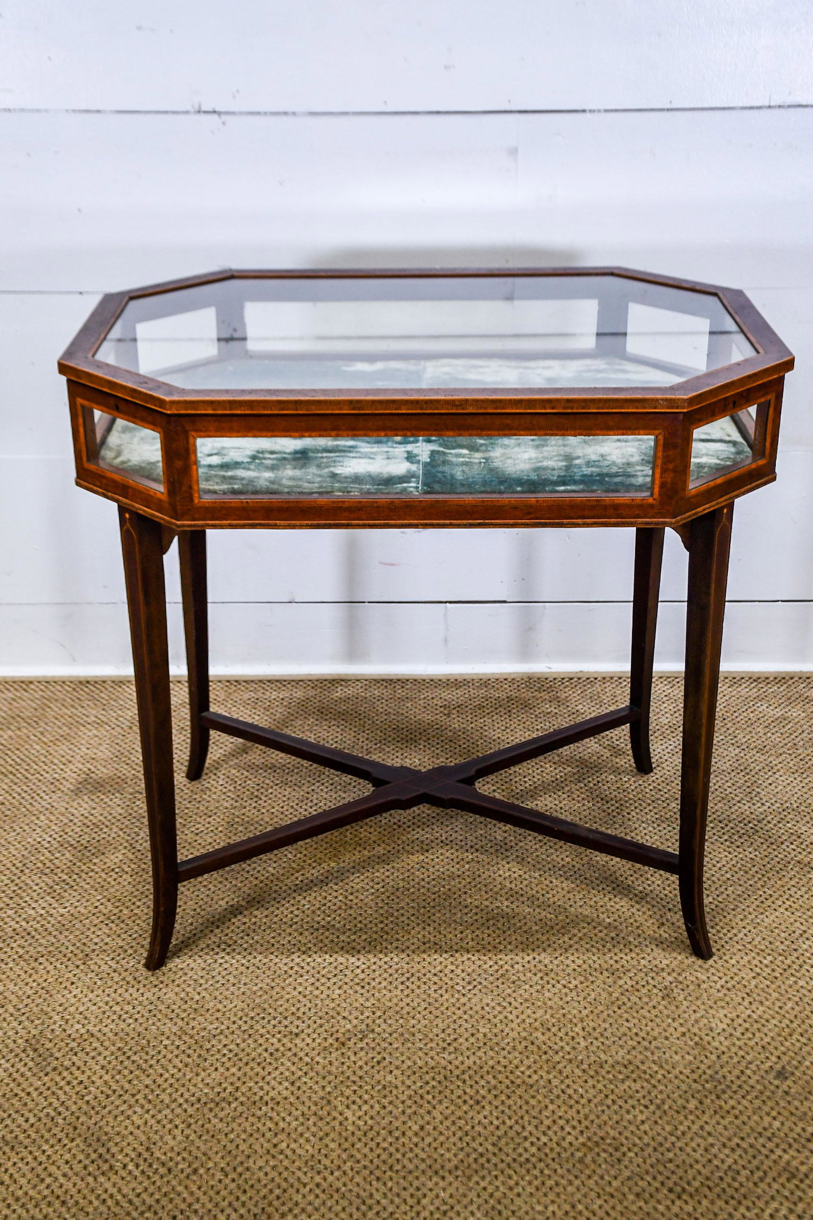 French Jewelry Store Display Case 33"H,   35"  x   25" (1 of 7)