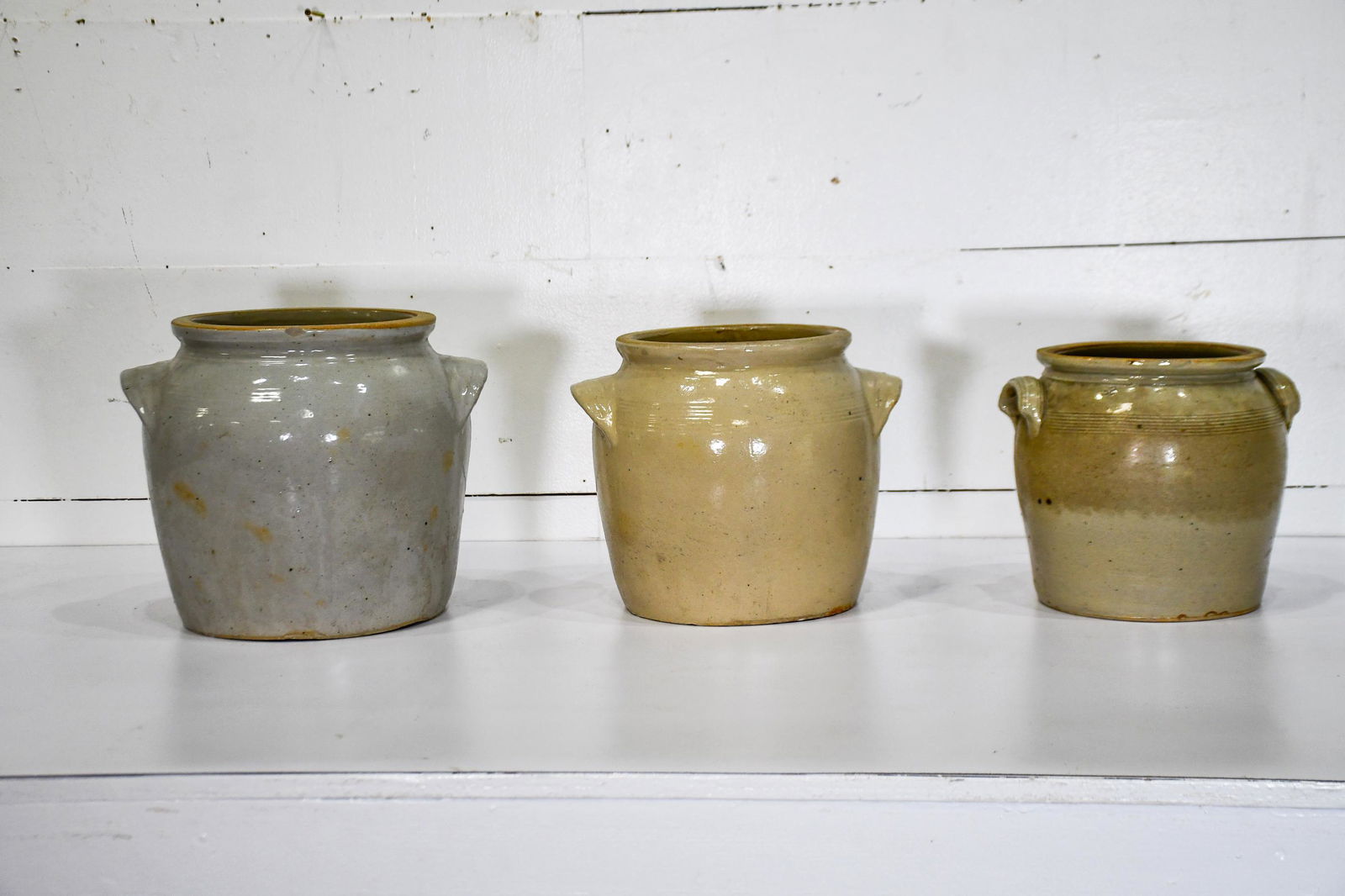 3-Pc Lot of French Confit Pots (1 of 7)