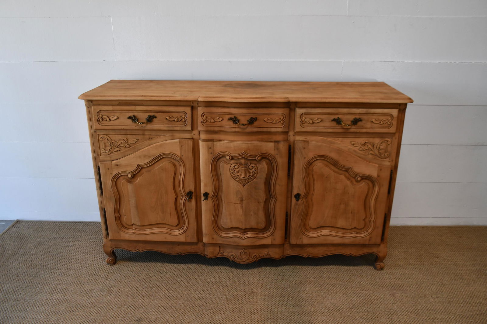 Bleached French Sideboard (1 of 7)
