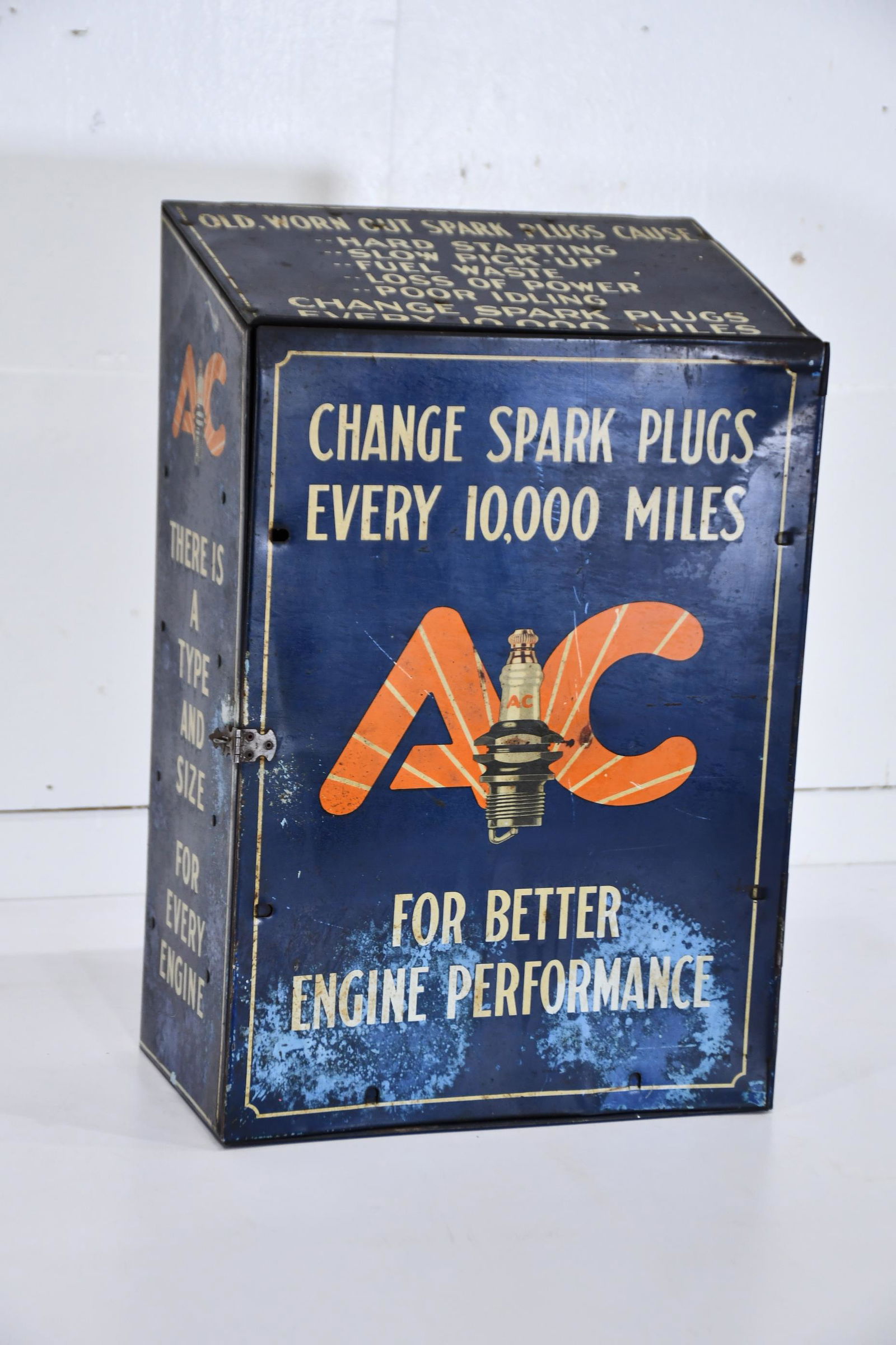 AC Spark Plug Display 18"H, 12" x 7" (1 of 4)