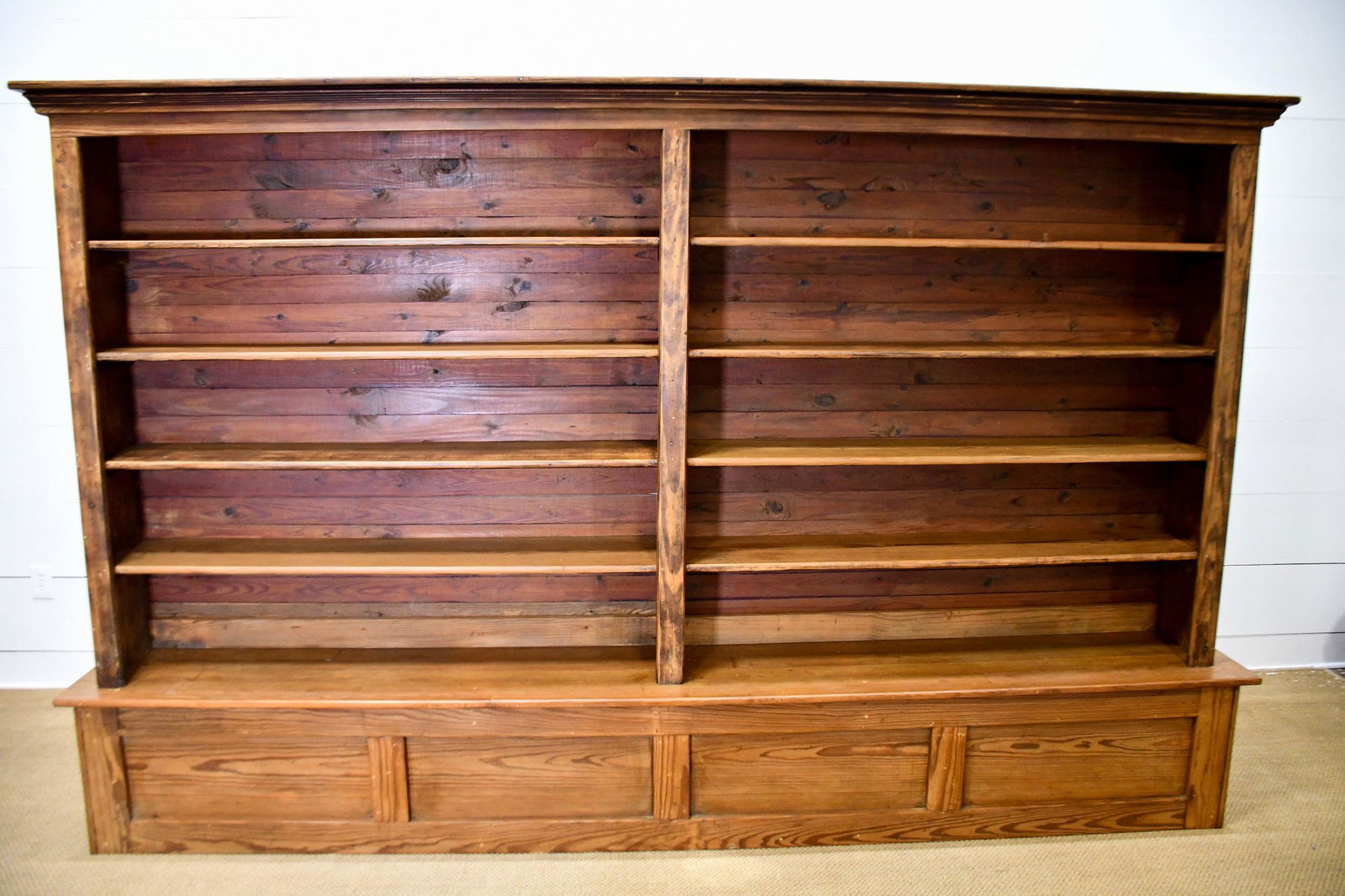 Texas Pine General Store 2pc. Display Shelf From Enloe, (1 of 4)