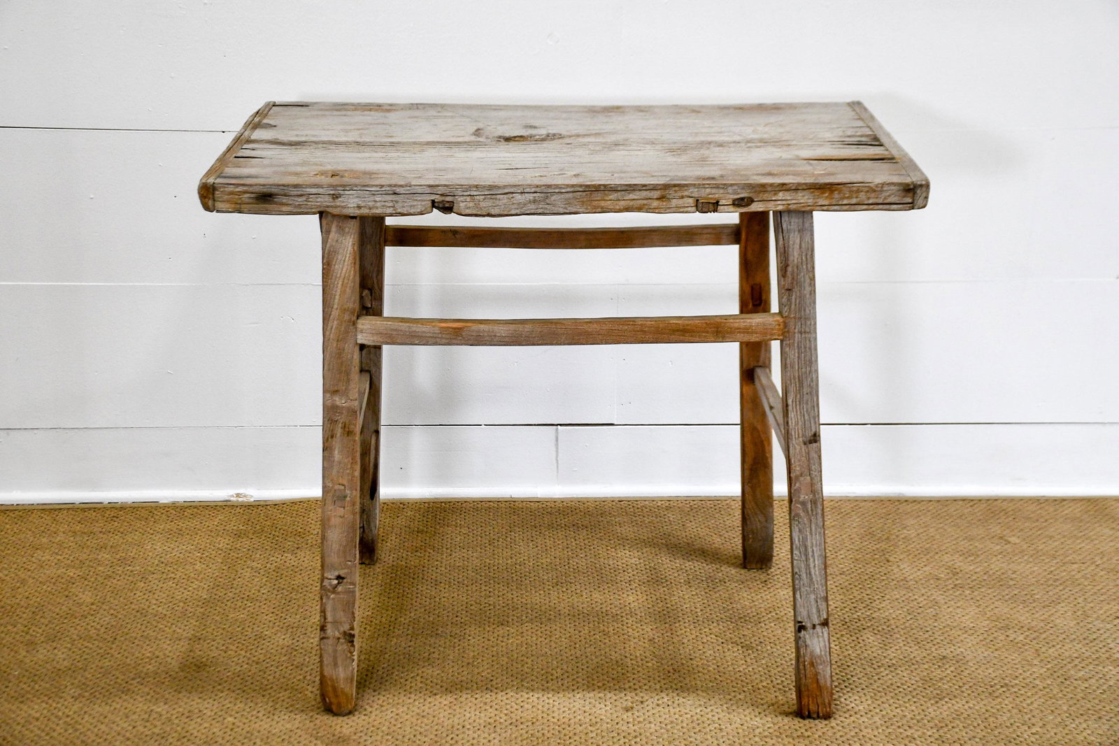 Rustic Mortised Table 32 1/2"H,   39 1/2"  x   24" (1 of 4)