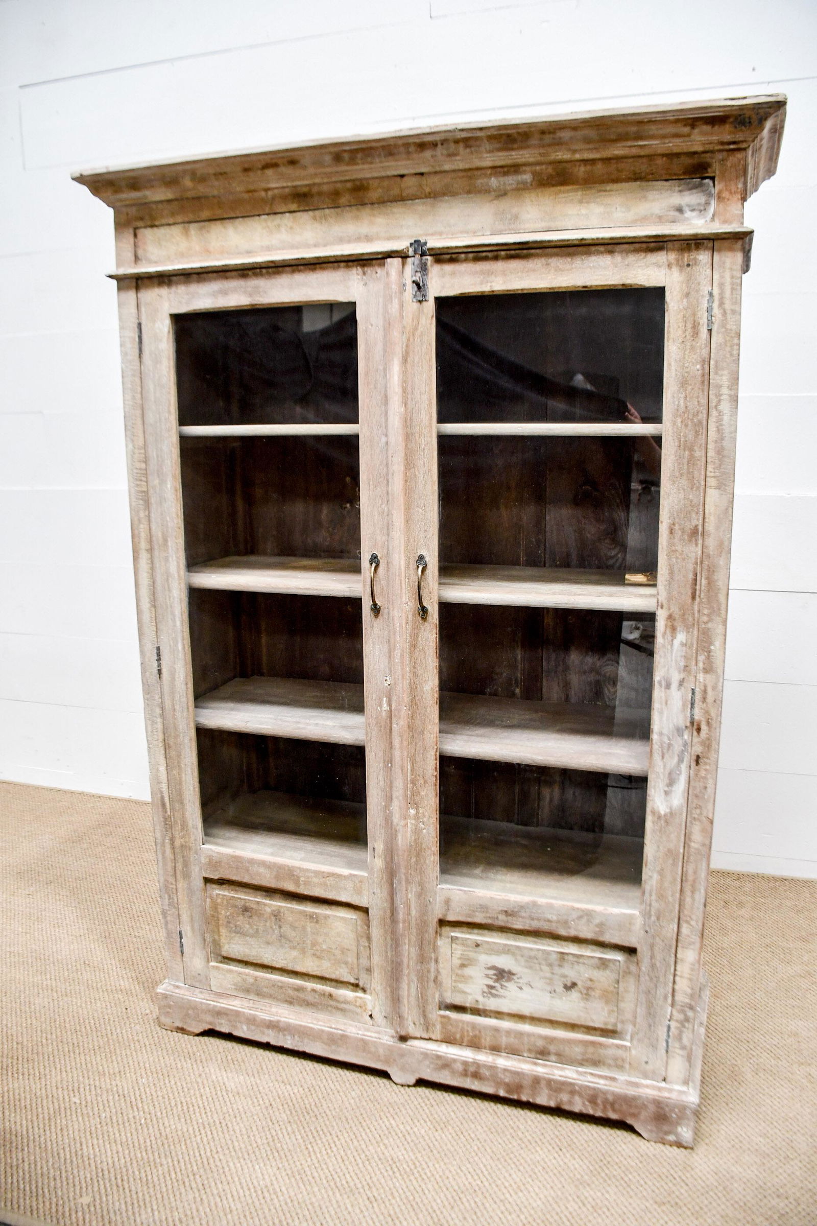 Country Store Display Two Door Cupboard 77"H,   53"  x (1 of 5)