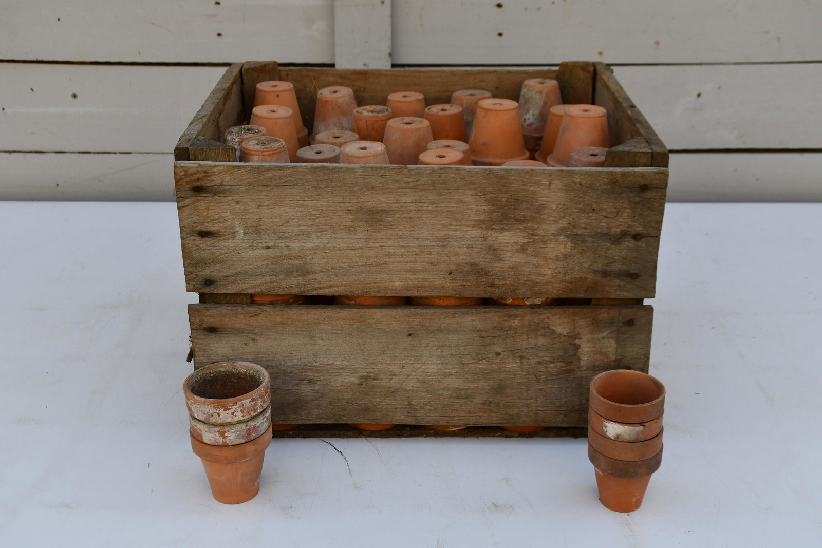 Group Lot of Clay Pots (1 of 2)