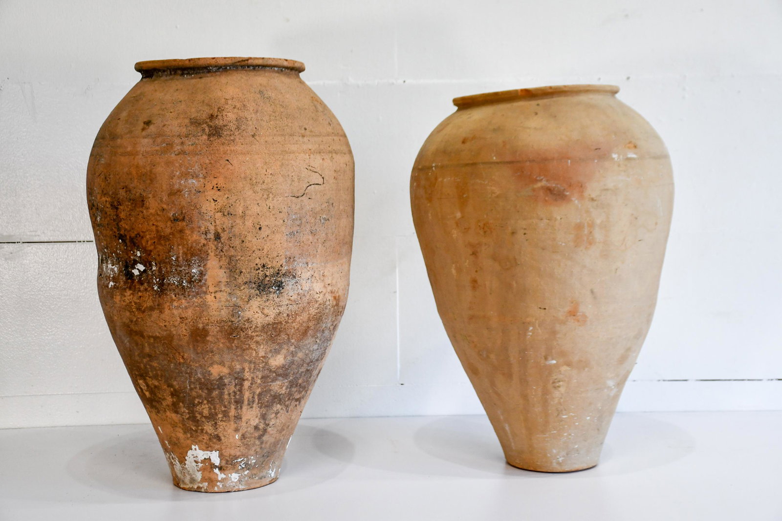 2pc. Lot of Italian Garden Pots 25"H,   14" diam. (1 of 3)