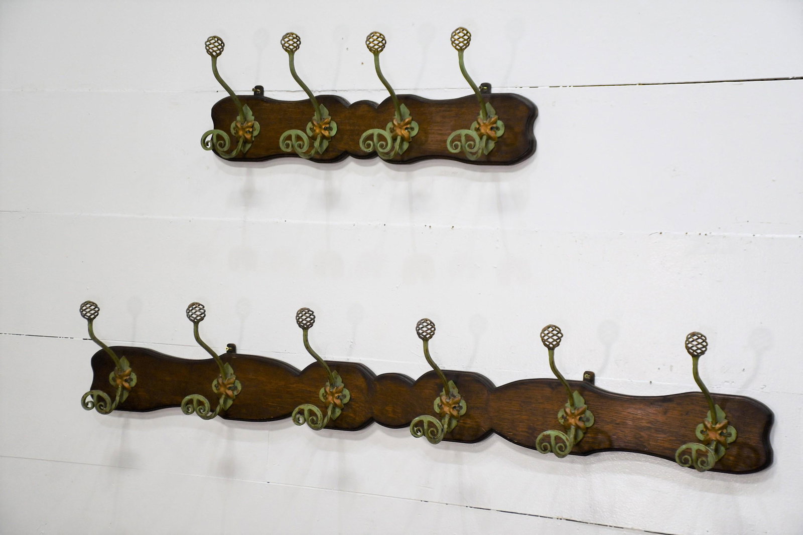 2pc. Lot of French Hook Racks 10"H,   31 1/2" x   7" (1 of 5)