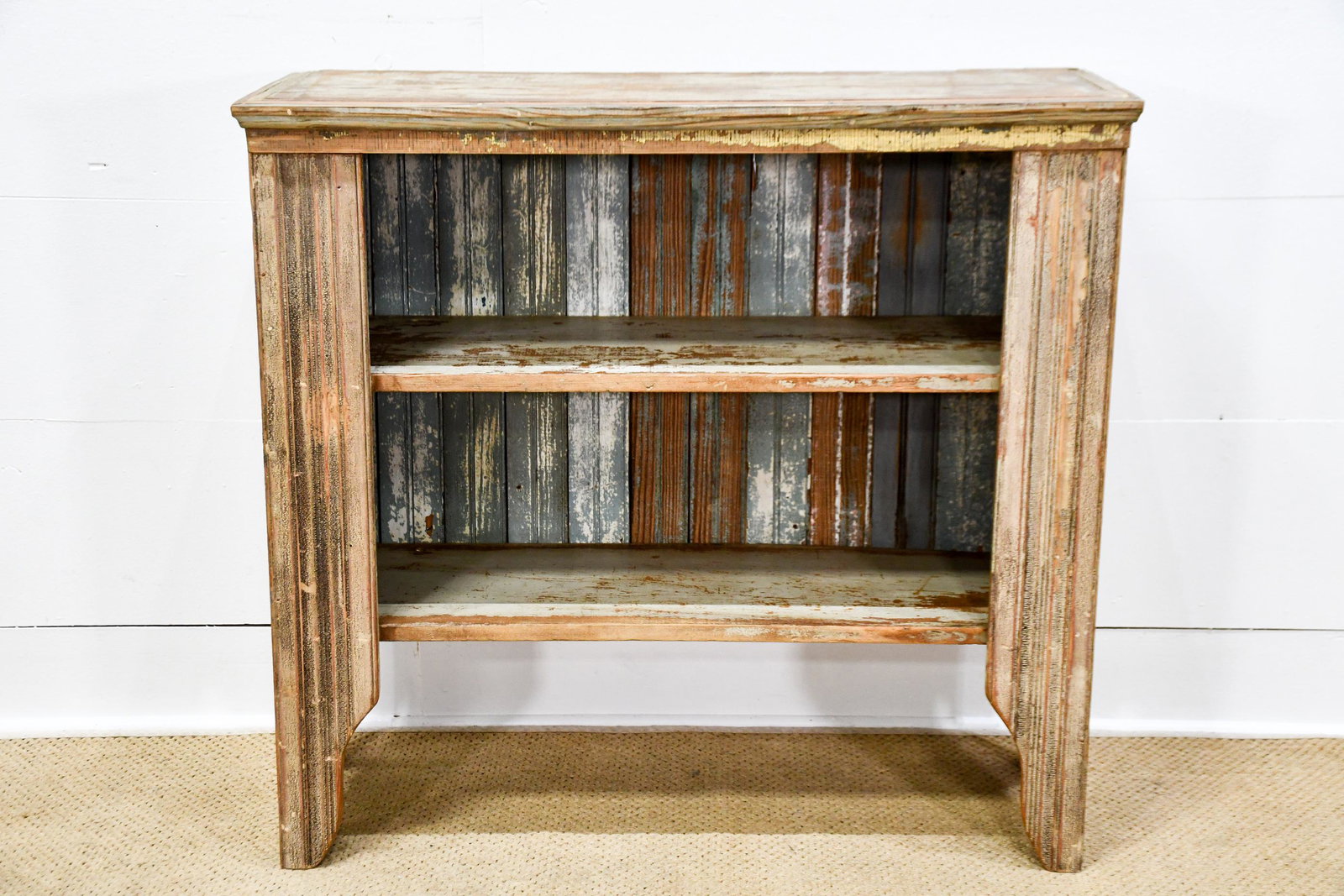 Painted Crock Shelf 35"H,   37 1/2"  x   13 1/2" (1 of 4)