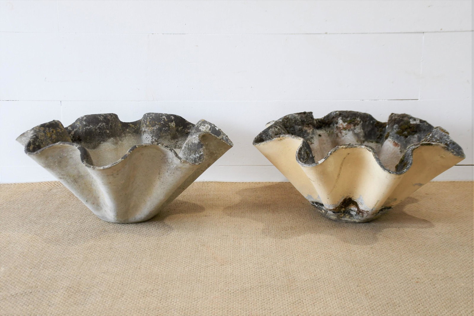 Pair of Willy Guhl Planters 14"H,   31 1/4"  x   30" (1 of 5)