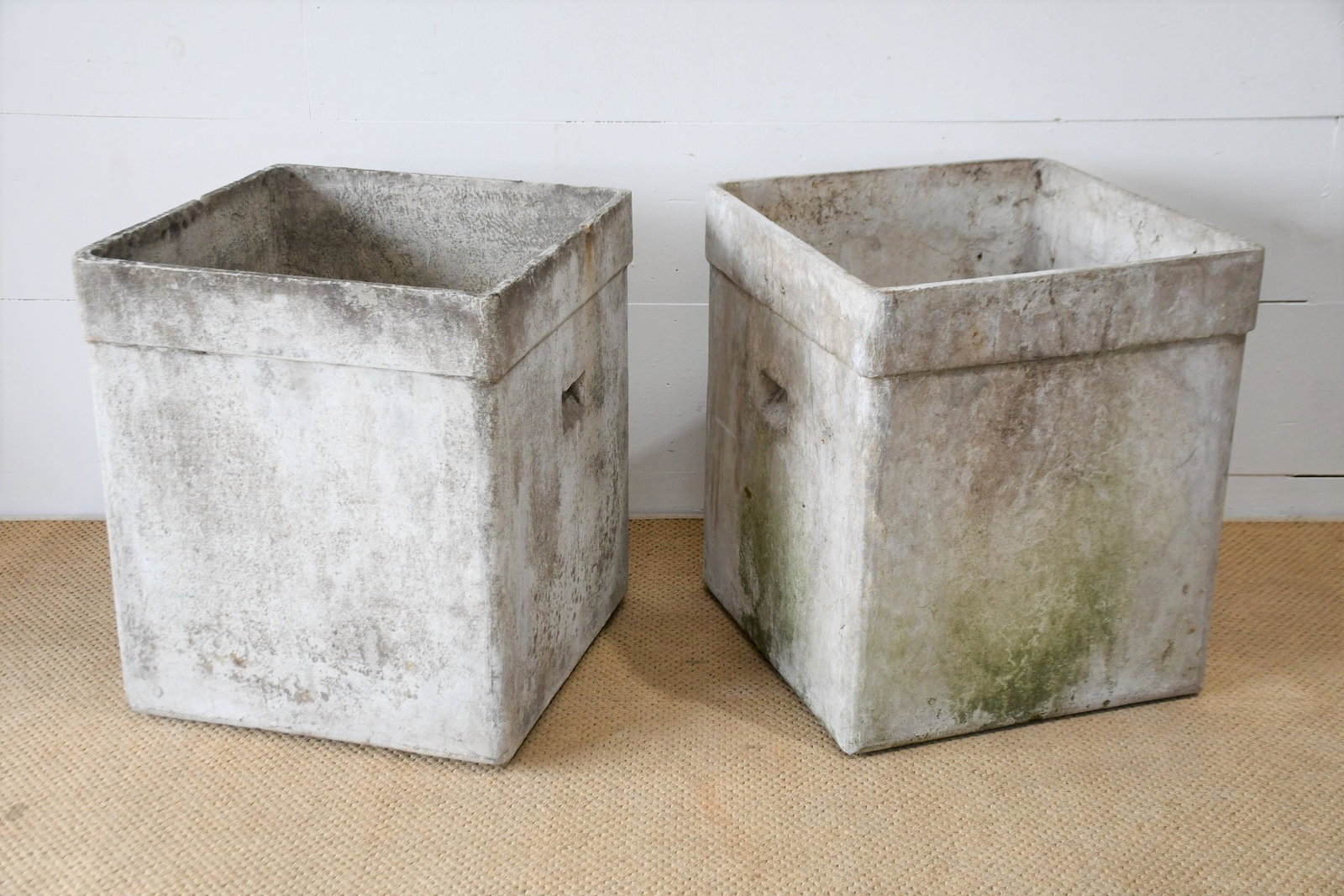 Pair of Willy Guhl Planters w/ Repair 24 1/2"H,   21" (1 of 6)