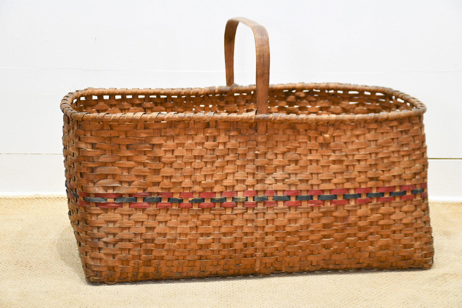 Large Basket 25"H,   39"  x   18" (1 of 5)