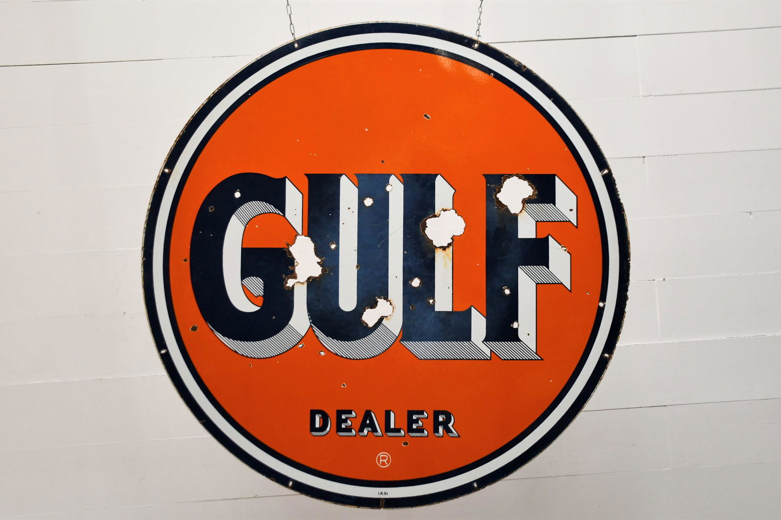 Gulf vintage sign ガレージ、店舗に！USAヴィンテージサイン gulf sign products for sale | eBay