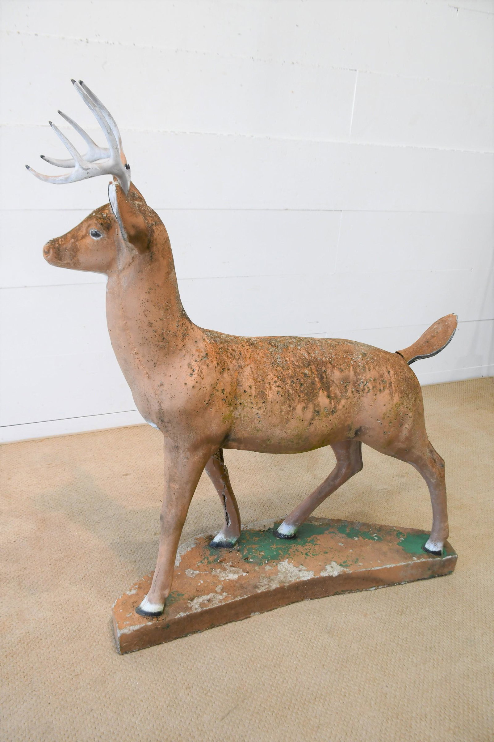 Concrete Buck Deer 53"H,   43"  x   13" (1 of 10)