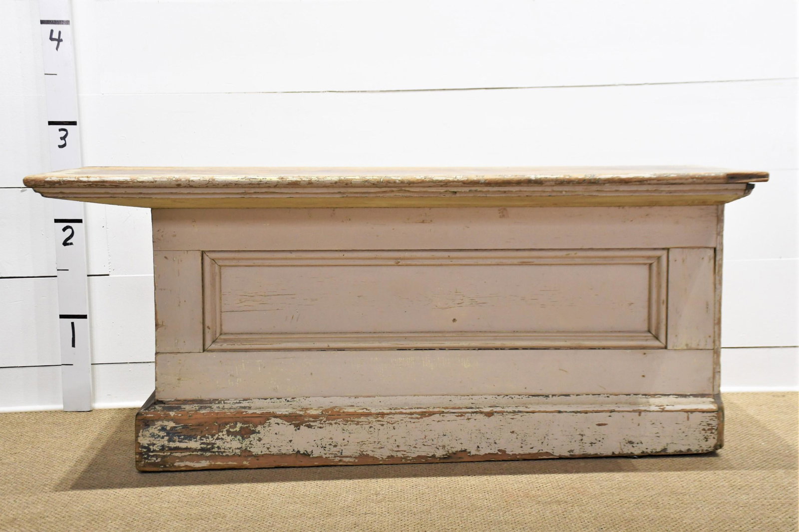 Painted Store Counter 32"H x 71"L x 27"W: Painted Store Counter 32"H x 71"L x 27"W
