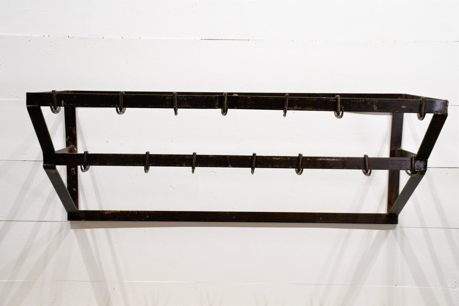 Industrial Hanging Pot Rack 24"H x 61"L x  18"W (1 of 4)