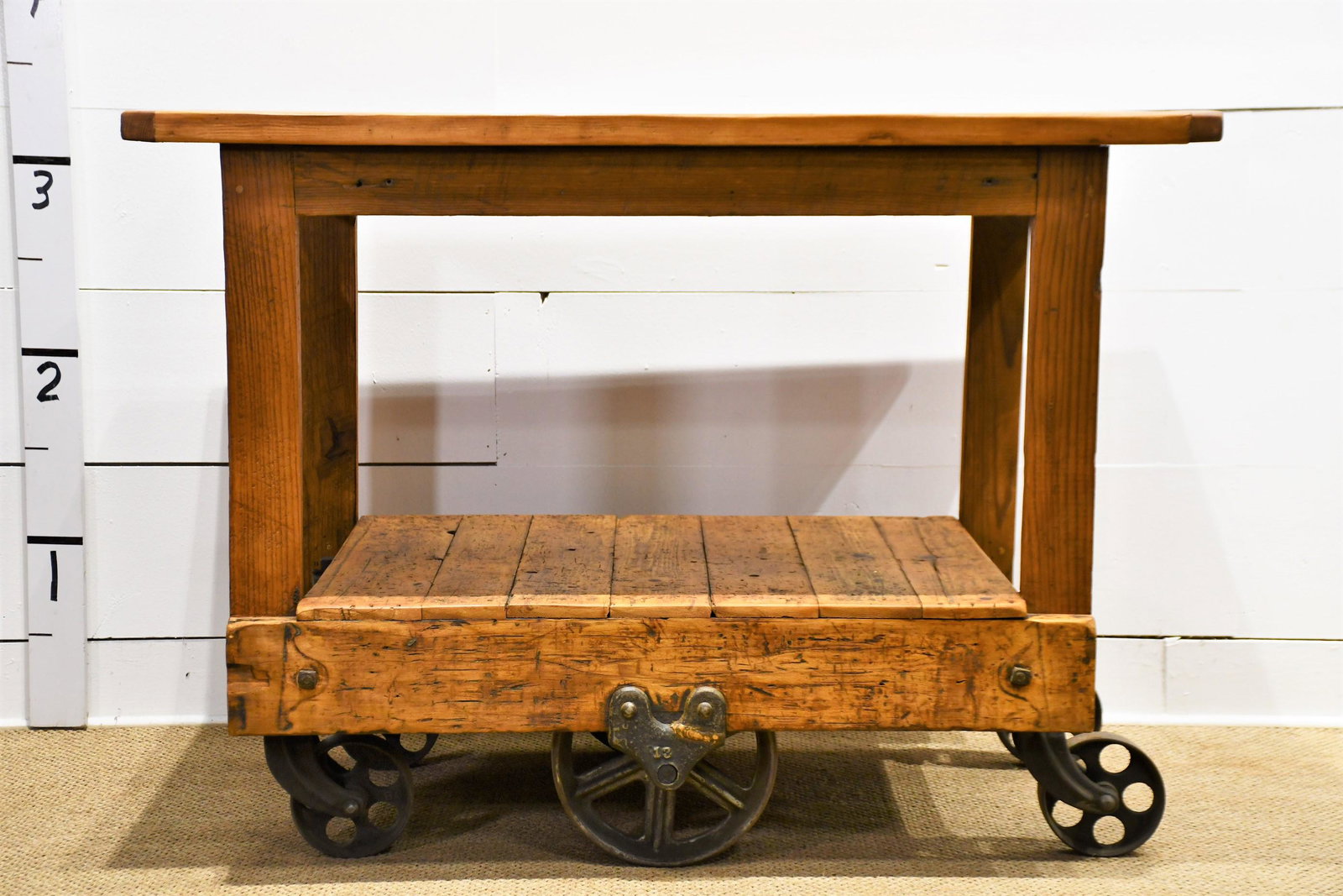 Industrial Work Island 39 1/2"H  x  54 1/2"L  x  30 1/2"W (1 of 4)