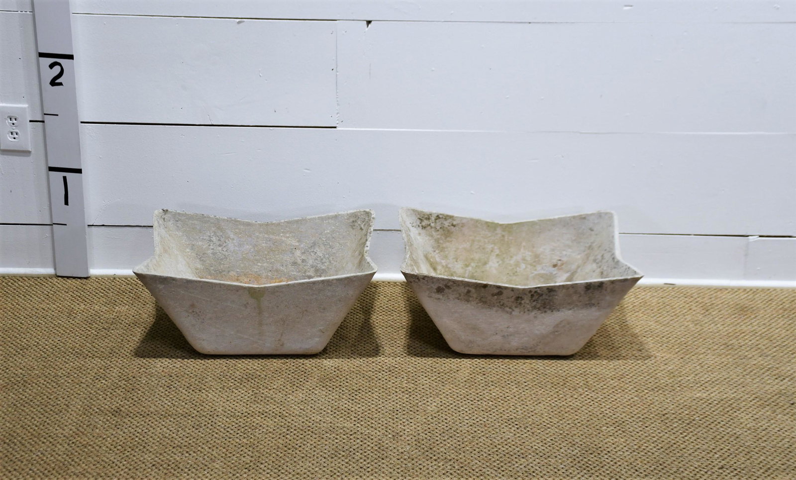 Pair of Willy Guhl Planters 9 1/2"H,   22 1/2"  x   16 1/2"      ea. (1 of 7)