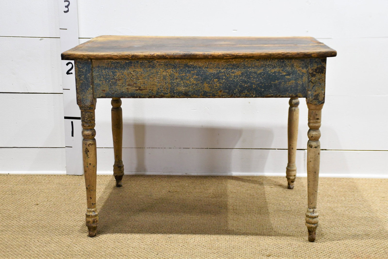 Pa. Painted Farm Table 29 1/2"H  x  40"L  x  31"W (1 of 4)