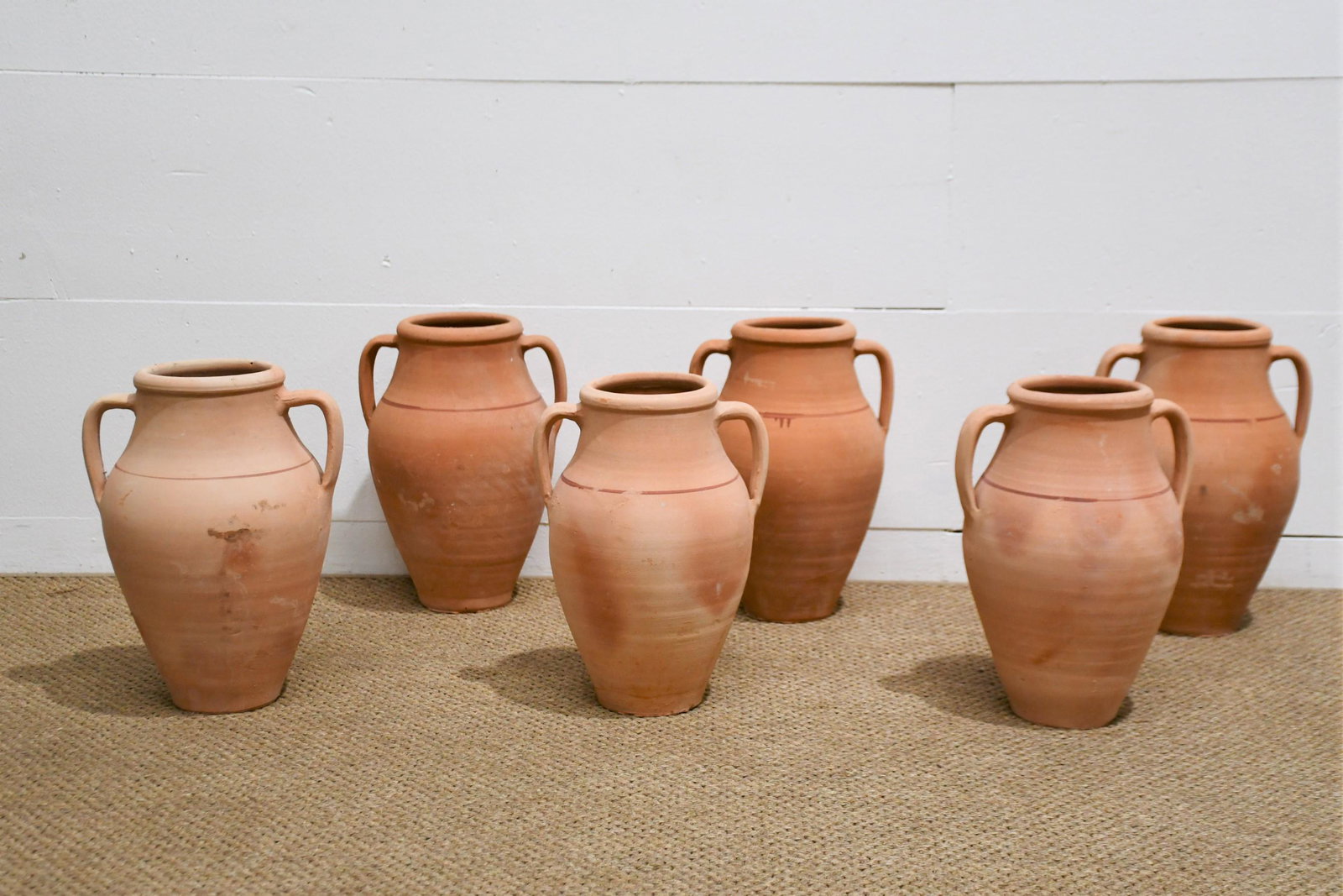 6 PC Early Garden Pots 14"H  x  10" DIA (1 of 7)