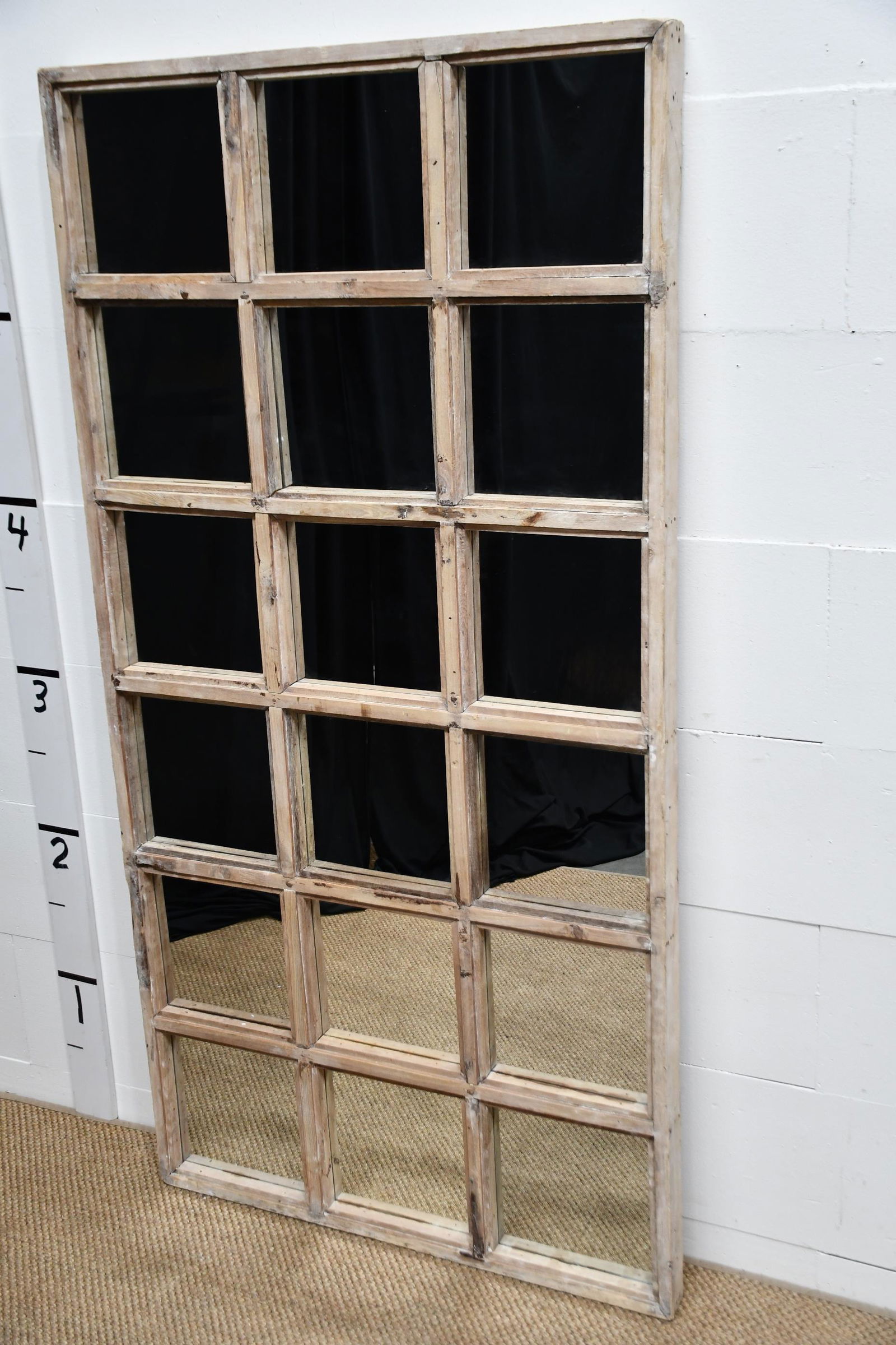 Architectural Window Frame Mirror 74"  x  34 1/2" (1 of 1)