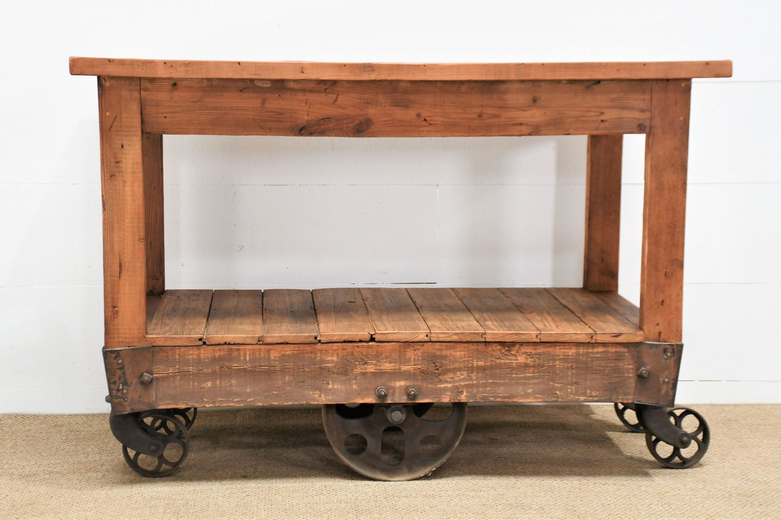 Industrial Island 39"H  x  57"L  x  31"W (1 of 4)