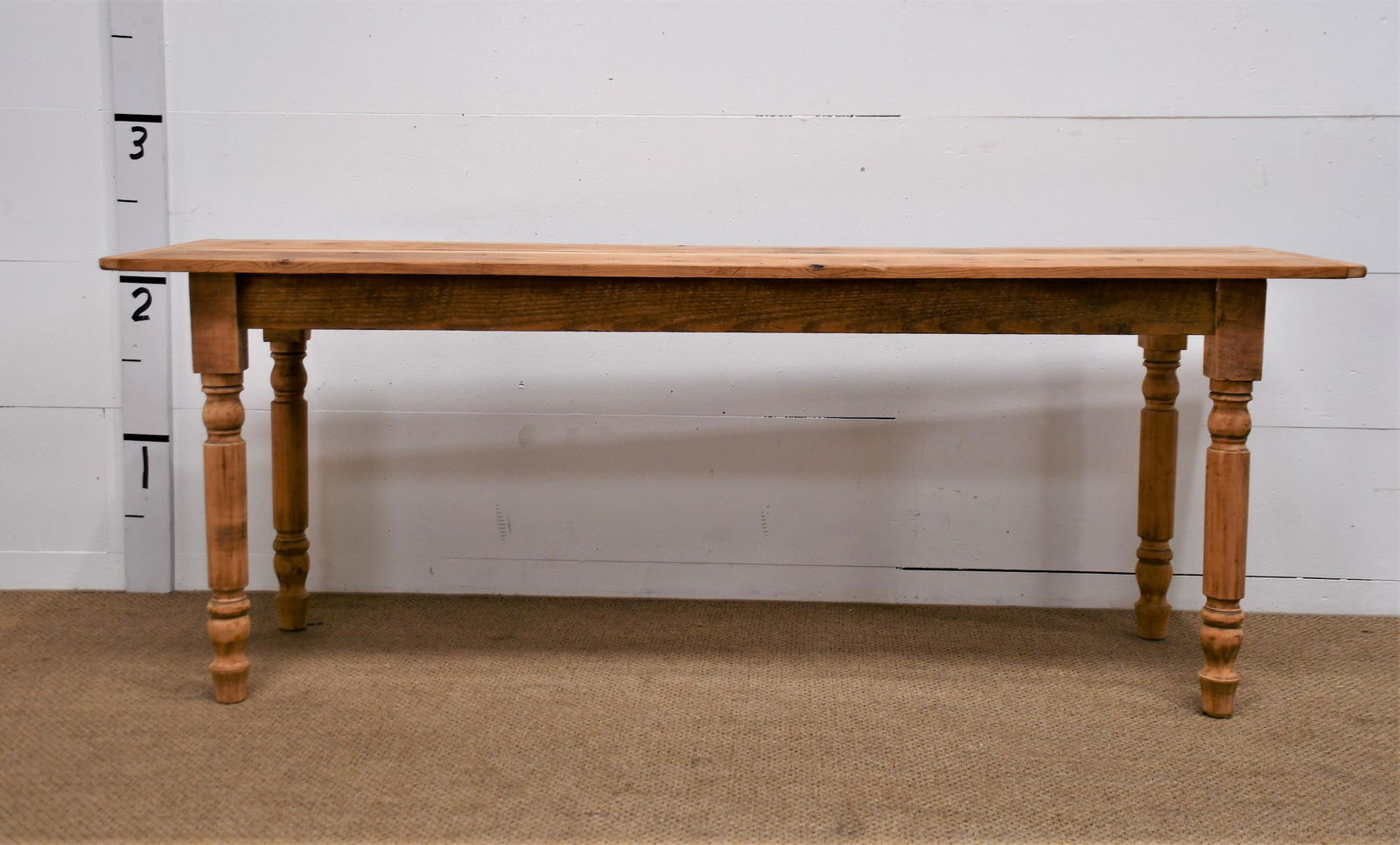 Bleached  Work Table 28"H  x  73 1/2"L  x  15 1/2"W (1 of 4)