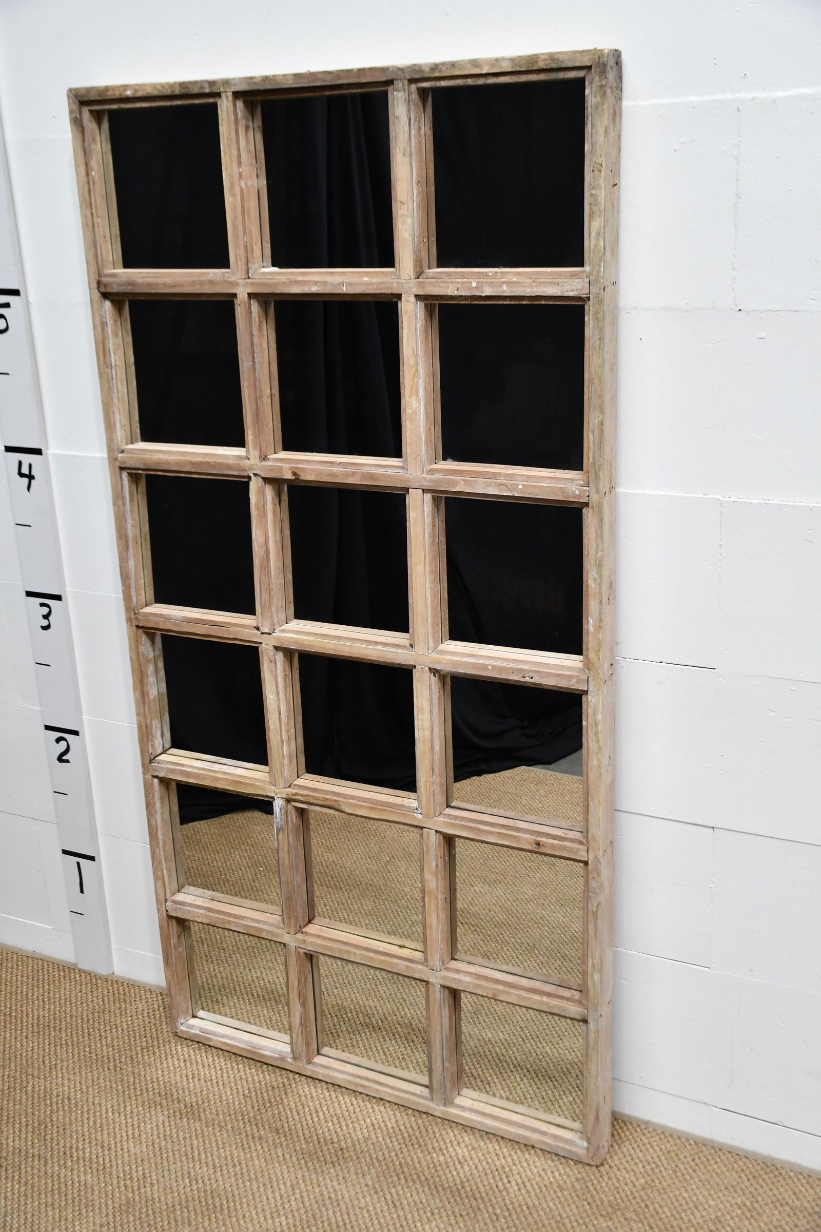Architectural Window Frame Mirror 73 1/2"  x   37 1/2" (1 of 3)