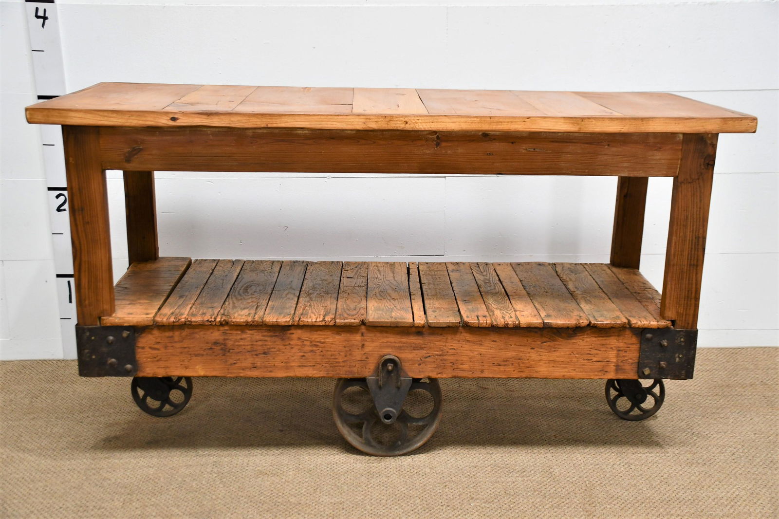 Industrial Cart Work Island 38"H  x  69"L  x  27"W (1 of 4)