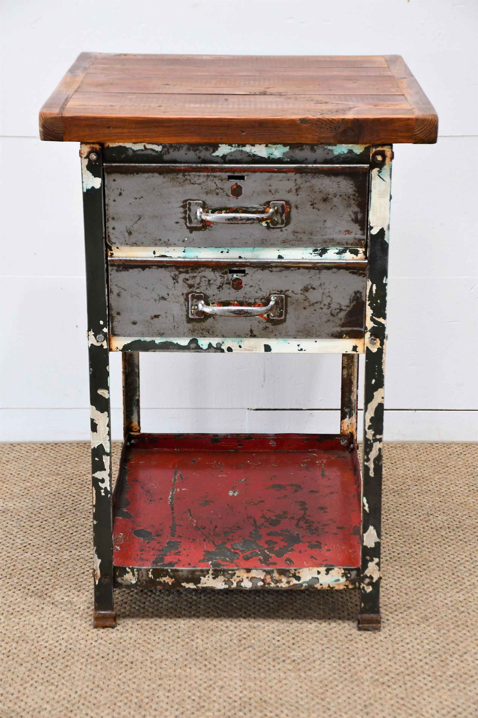 Industrial Work Stand w/ Drawers 33"H  x  23"L  x  26 1/2"W (1 of 4)