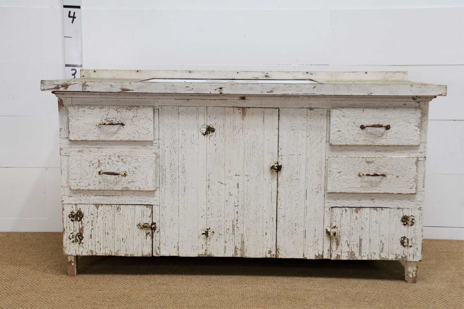 Painted Farmhouse Sink 34 1/2"H  x  65 1/2"L  x  26"W (1 of 6)