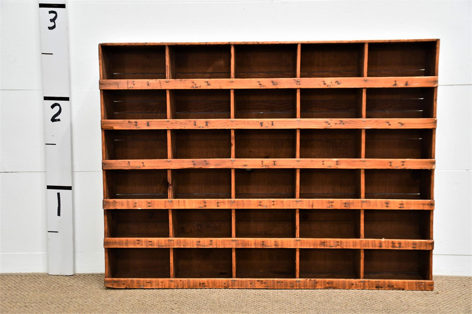 Hardware Store Cubby Unit 31"H  x  41"L  x  6"W (1 of 2)