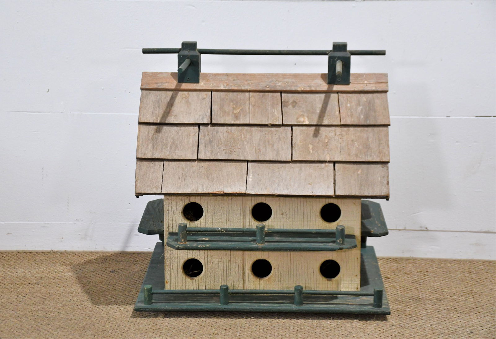 Pa. Painted Folk Art Bird House 22"H,   21"  x   18" (1 of 4)