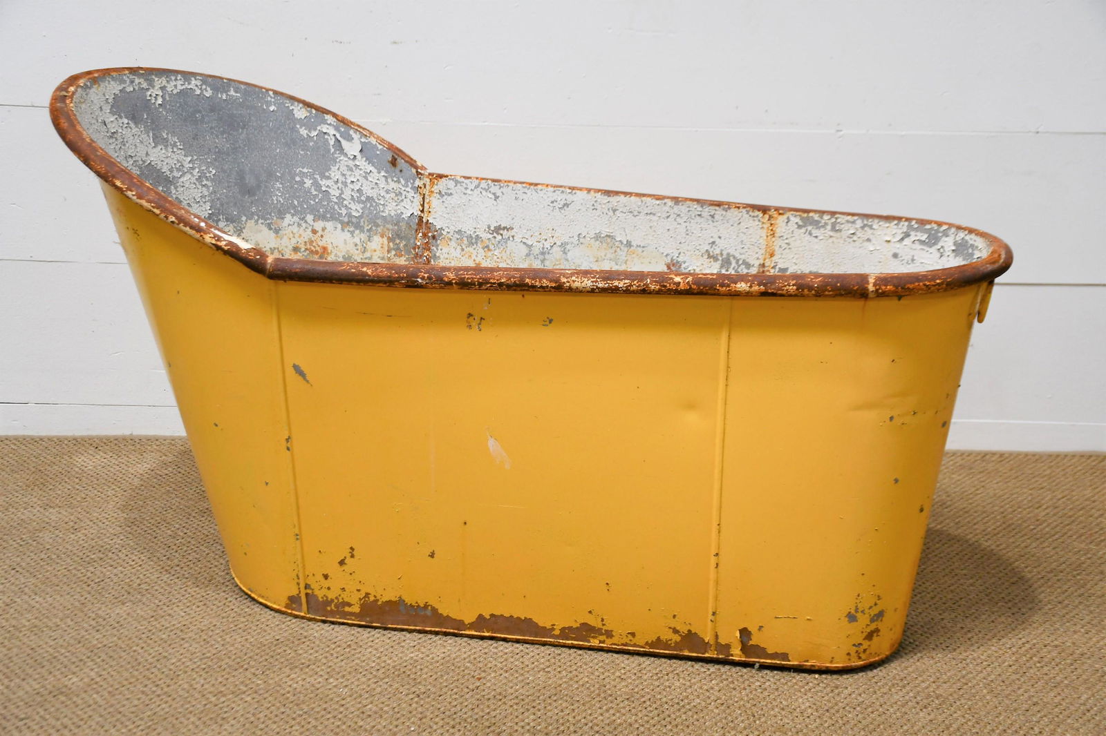 French Painted Bath Tub 31"H  x  55"L  x  27"W (1 of 5)