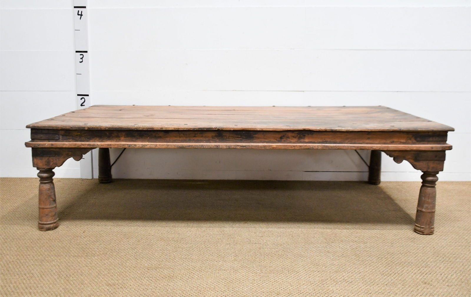 Rustic Coffee Table 21"H  x  80"L  x  40"W (1 of 5)