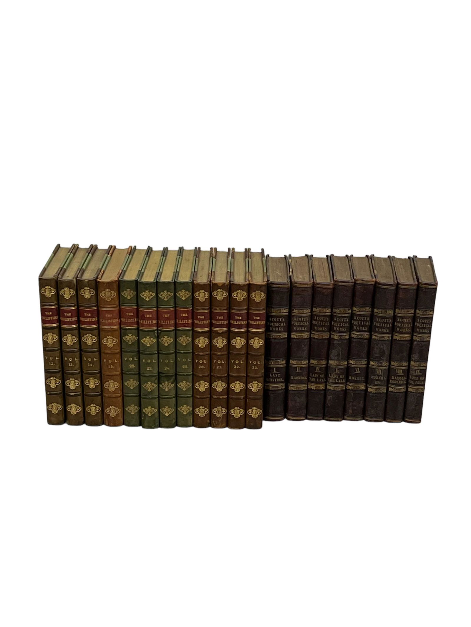 20pc. Lot of Leather Bound Books (1 of 8)