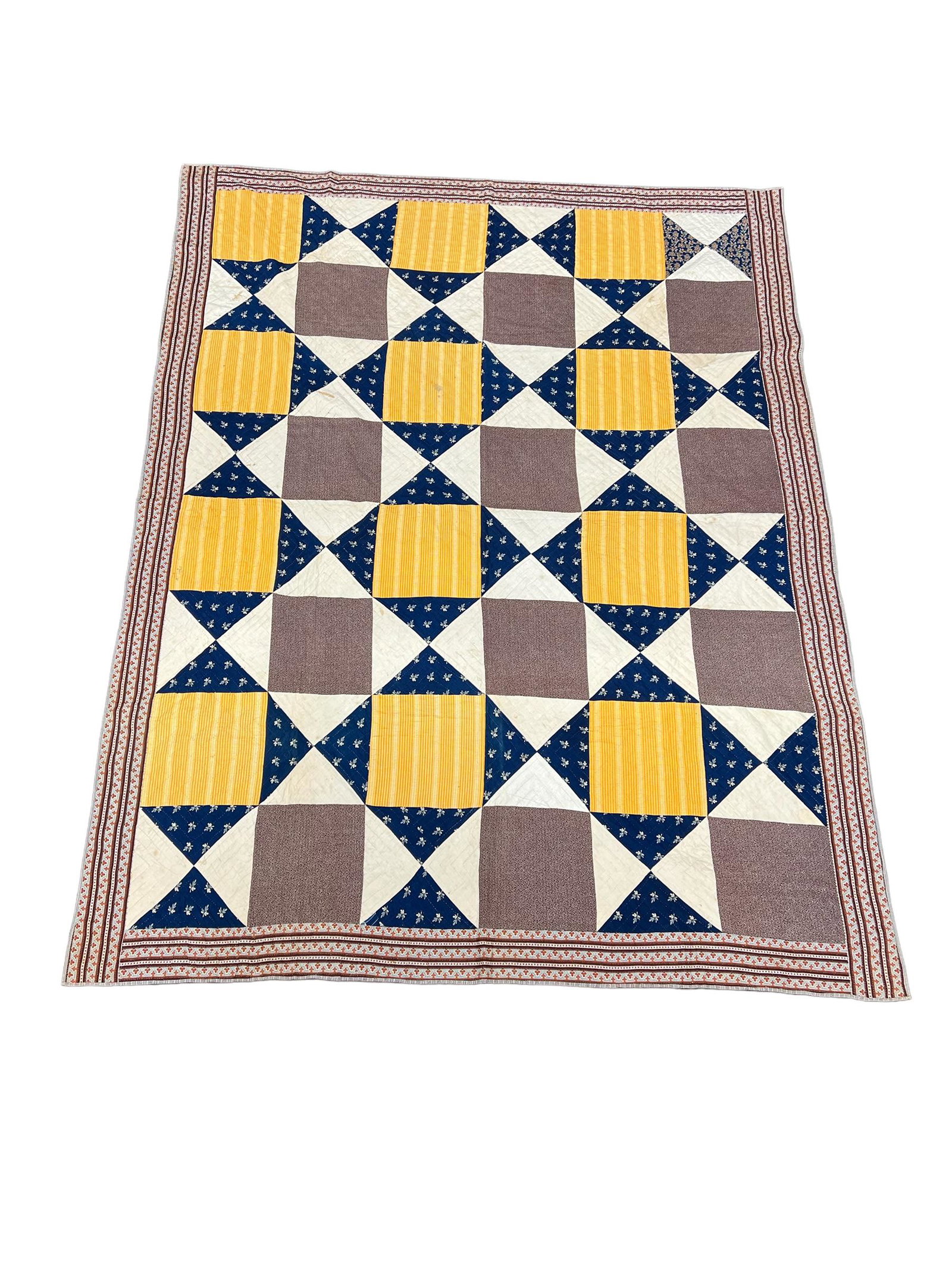 Pa. Amish Quilt 72"  x   93" (1 of 11)