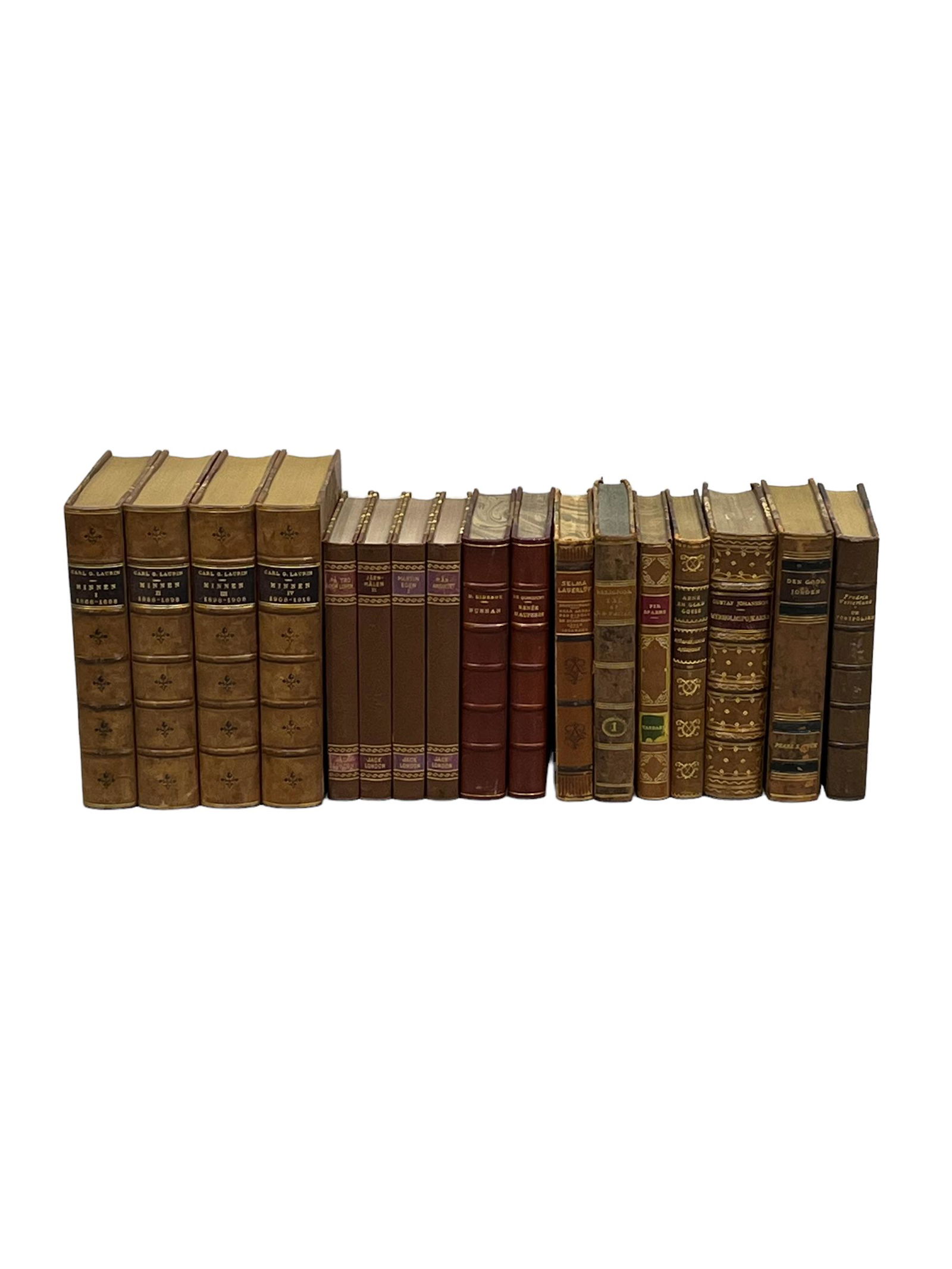 17pc. Lot of Leather Bound Books (1 of 6)