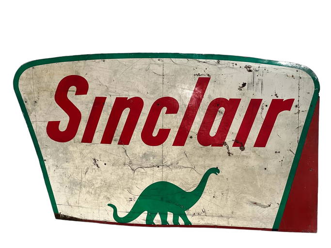 Sinclair Sign 48" x 79" (single sided) (1097) on Jan 06, 2023 Bright Star Antiques Co. in TX