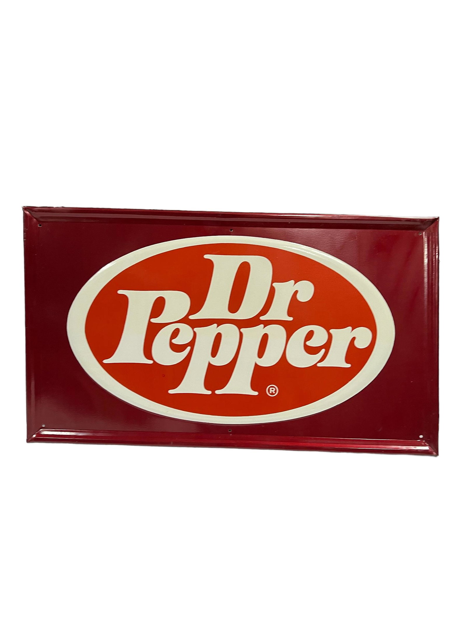 Dr. Pepper Sign 13 3/8" x 23": Dr. Pepper Sign 13 3/8" x 23"