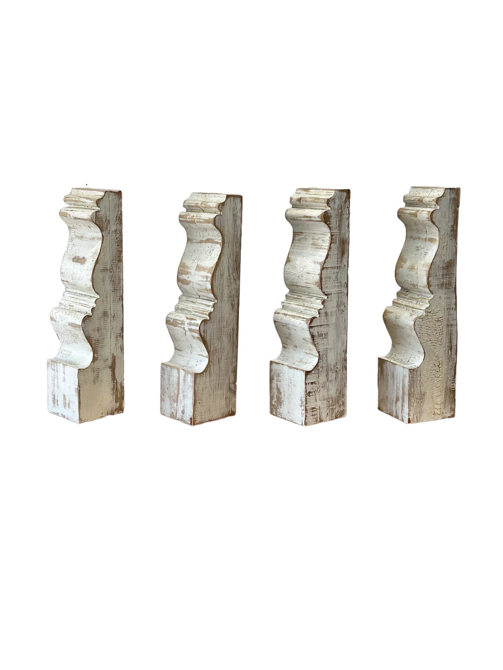 4pc. Lot of Painted Architectural Corbels 30"  x   7 3/8"  x   7 3/8"       ea. (1 of 3)