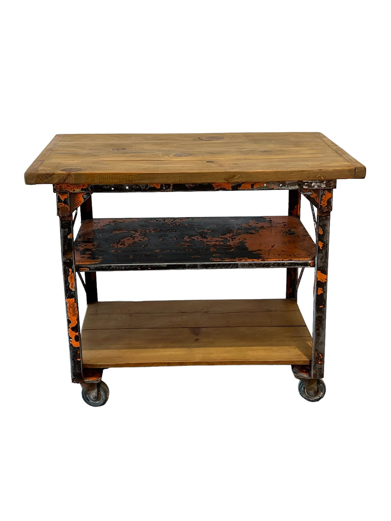 Industrial Warehouse Work Cart 36"H, 42 3/4" x 28": Industrial Warehouse Work Cart 36"H, 42 3/4" x 28"