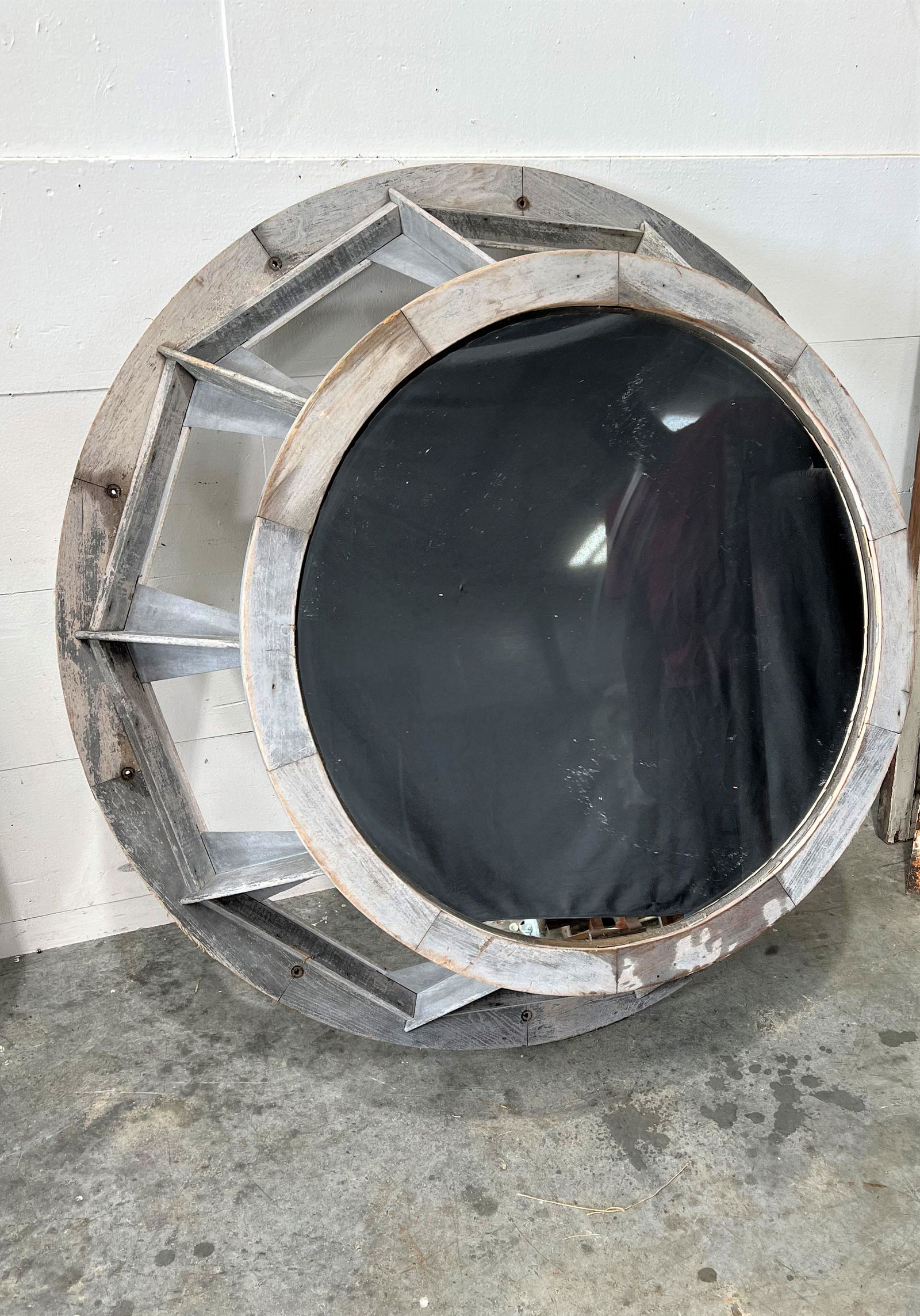 Pair Of Industrial Mirrors 14"H   x   50.75"    ea. (1 of 5)