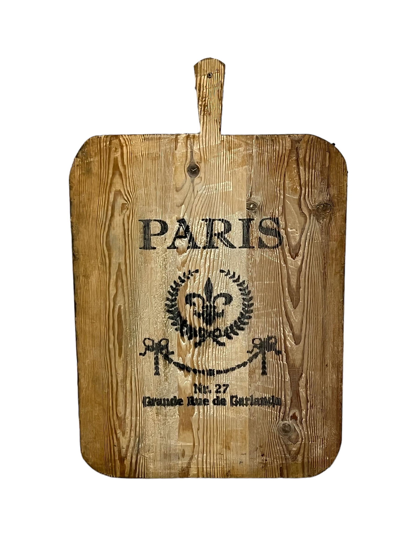 Stenciled Bread Board 31 3/4"  x   20 1/4" (1 of 2)