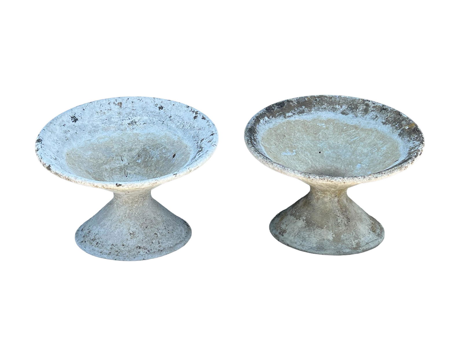 Pair of Tilted Willy Guhl Planters 18"H,   25" diam.       ea. (1 of 5)