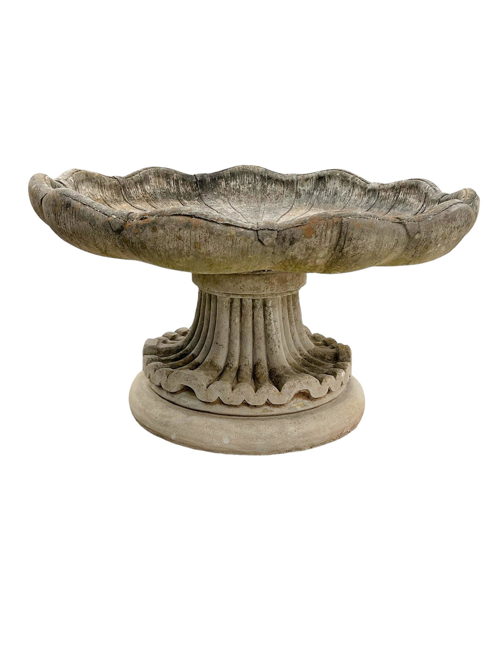 Large 2pc. Concrete Garden Planter 25 1/4"H   x   45 1/4"Diam. (1 of 6)