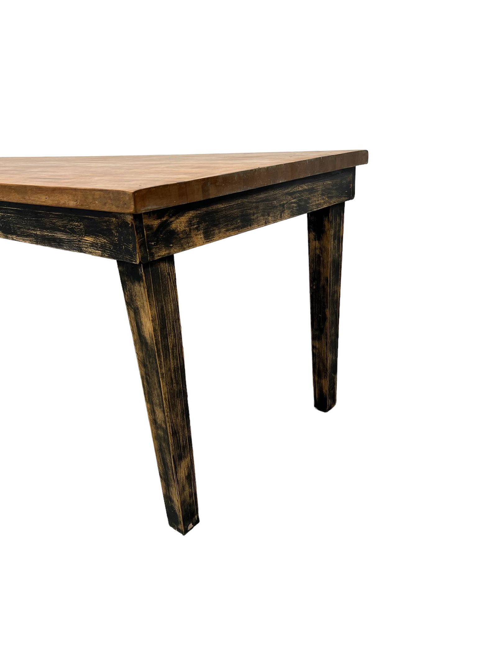 Painted Farmhouse Table 31"H   x   96 1/4"   x   32" (1 of 8)