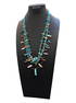 2-Piece Lot Native American Fetish Necklace Multi-Color/Multi-Strand & Single Strand